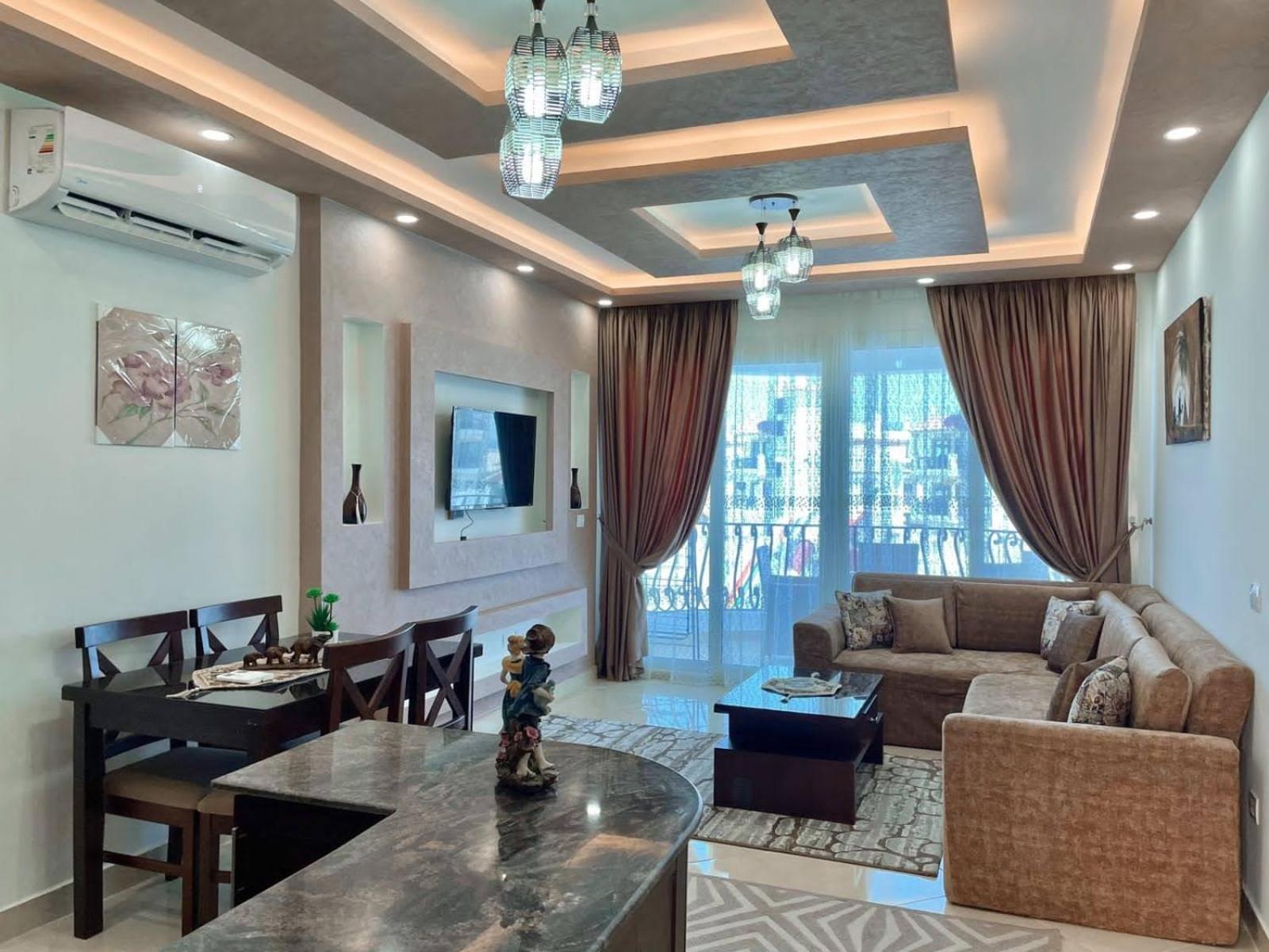 Two-Bedroom Apartment with Pool View