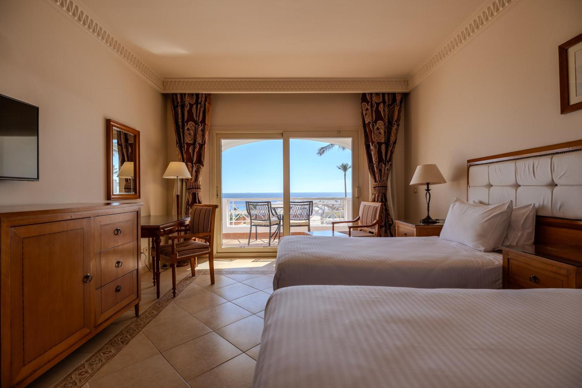 Chambre Lits Jumeaux Standard avec Balcon - Vue sur Mer