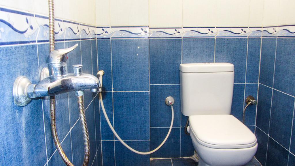 Zimmer mit 2 Etagenbetten und Gemeinschaftsbad