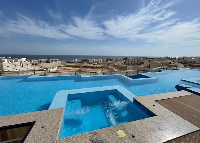 Huisdiervriedelijke Royal Residence 3 New 2 Bed Apartment Sea View With Infinity Pool Sharm-el-Sheikh